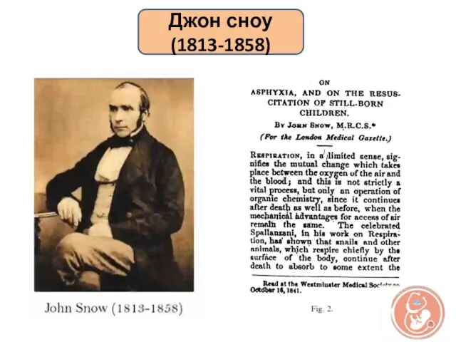Джон сноу (1813-1858)
