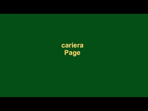 cariera Page