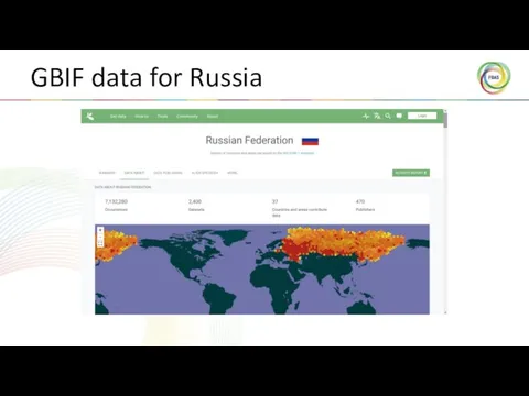 GBIF data for Russia