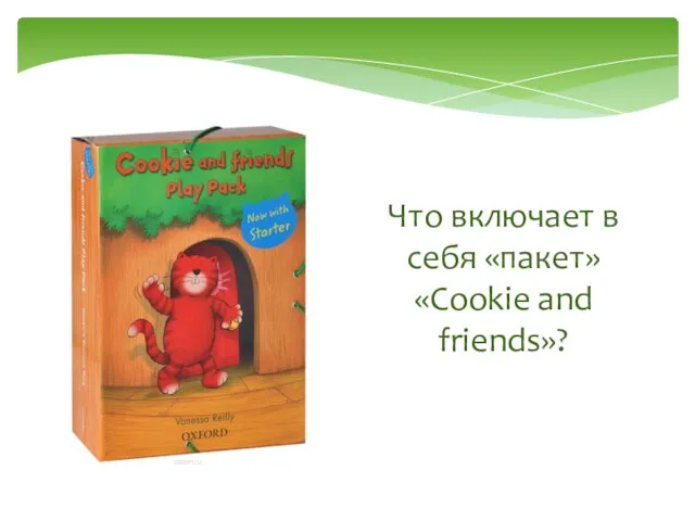 Что включает в себя «пакет» «Cookie and friends»?