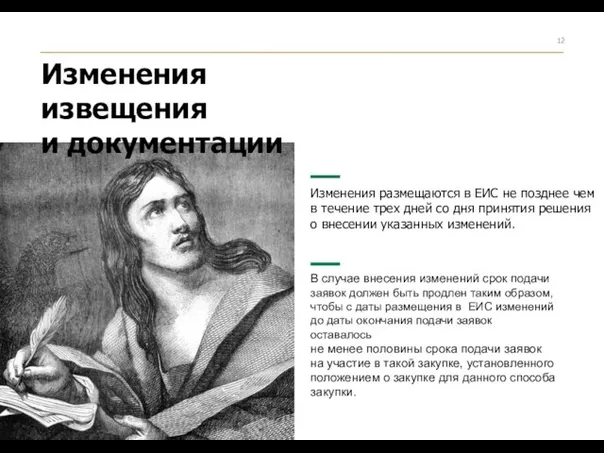 Изменения размещаются в ЕИС не позднее чем в течение трех дней со