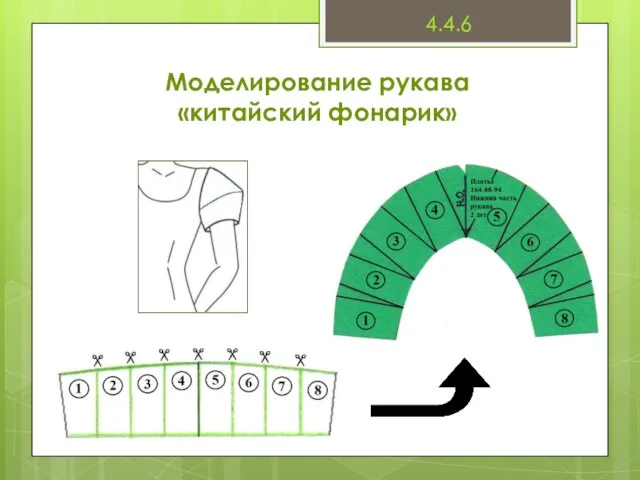 Моделирование рукава «китайский фонарик» 4.4.6