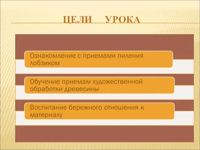 ЦЕЛИ УРОКА