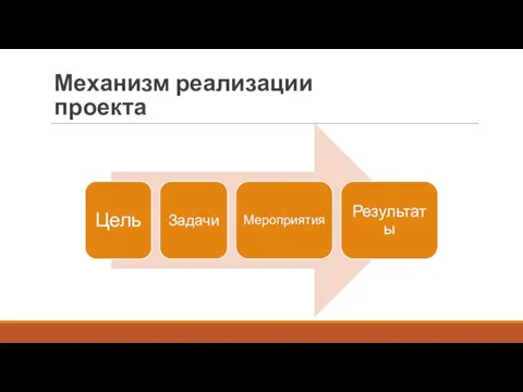 Механизм реализации проекта