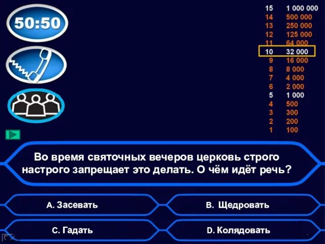 Во время святочных вечеров церковь строго настрого запрещает это делать. О чём