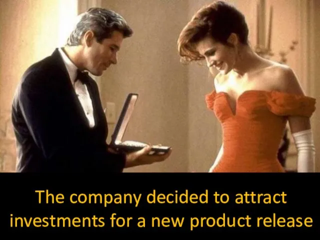 The company decided to attract investments for a new product release