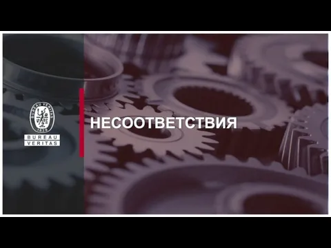 НЕСООТВЕТСТВИЯ