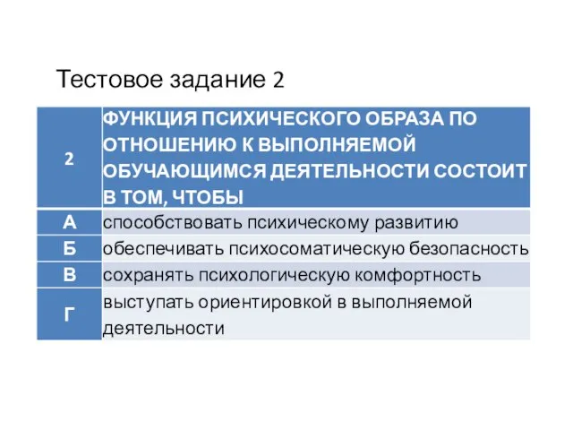 Тестовое задание 2