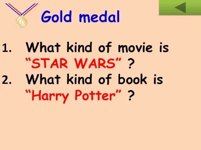 What kind of movie is “STAR WARS” ? What kind of book