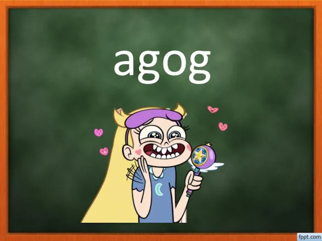 agog