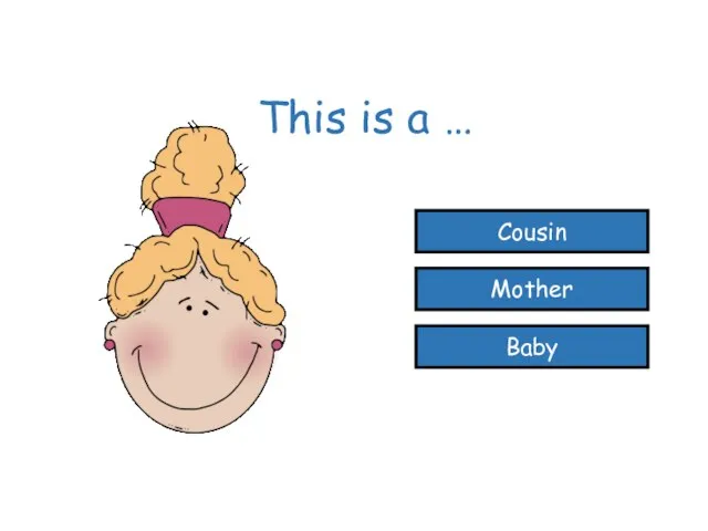 This is a … Cousin Mother Baby