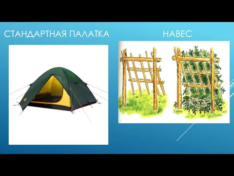 СТАНДАРТНАЯ ПАЛАТКА НАВЕС