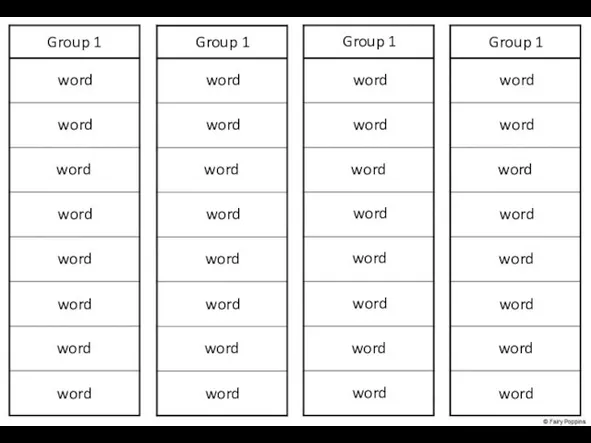 Group 1 word word word word word word word word Group 1