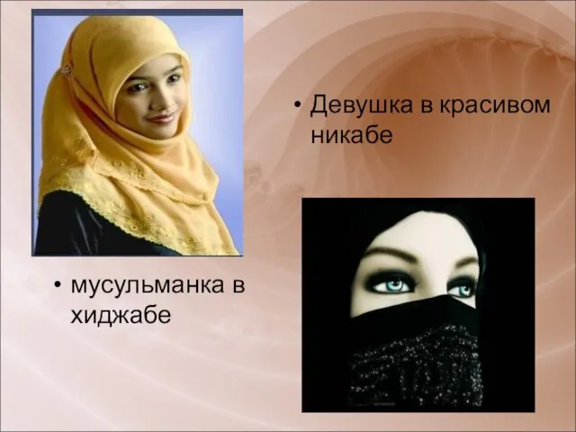 мусульманка в хиджабе Девушка в красивом никабе