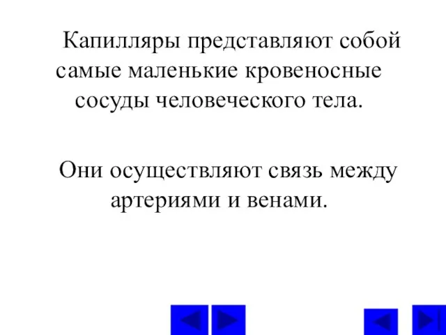 Капилляры представляют собой самые маленькие кровеносные сосуды человеческого тела. Они осуществляют связь между артериями и венами.