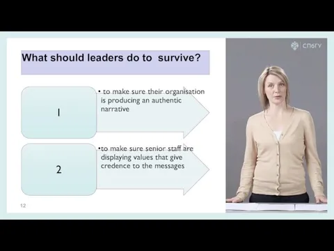 What should leaders do to survive?