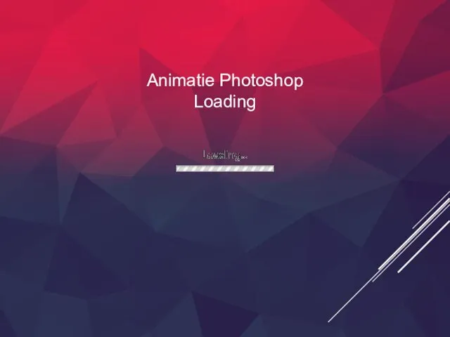 Animatie Photoshop Loading