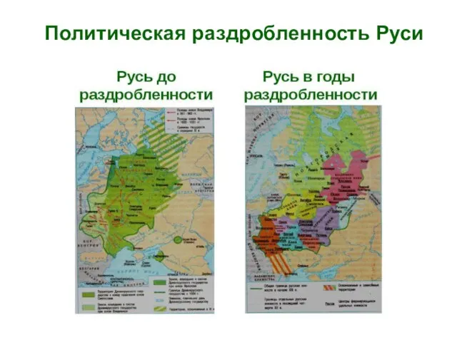 Политическая раздробленность Руси