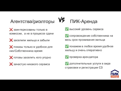 Агентства/риэлторы ПИК-Аренда ❌ заинтересованы только в комиссии, а не в процессе сдачи