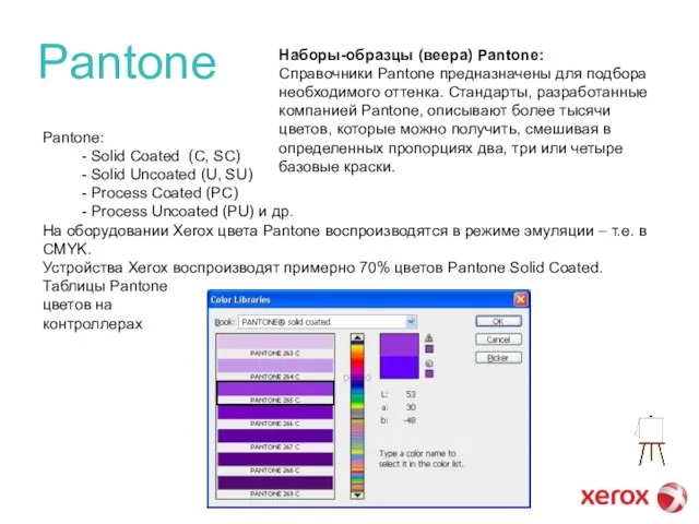 Pantone Pantone: - Solid Coated (C, SC) - Solid Uncoated (U, SU)