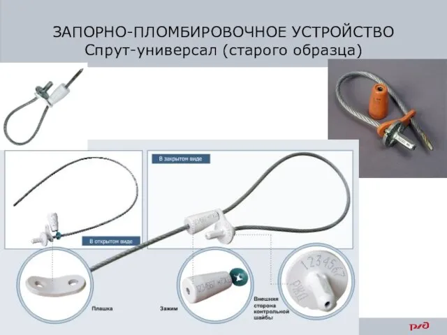 ЗАПОРНО-ПЛОМБИРОВОЧНОЕ УСТРОЙСТВО Спрут-универсал (старого образца)