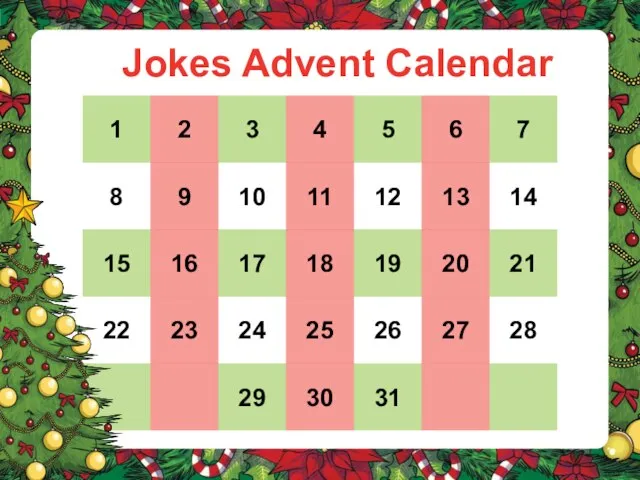 Jokes Advent Calendar