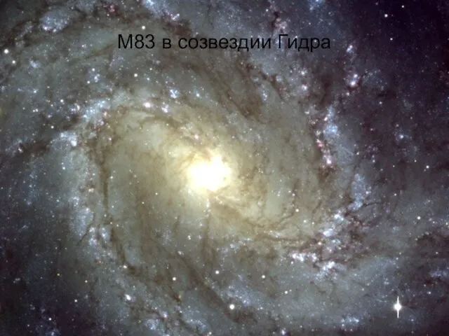 М83 в созвездии Гидра