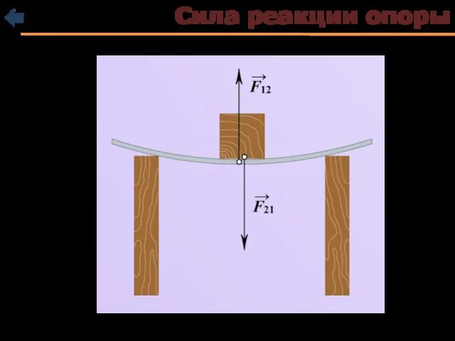 Сила реакции опоры