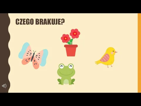 CZEGO BRAKUJE?