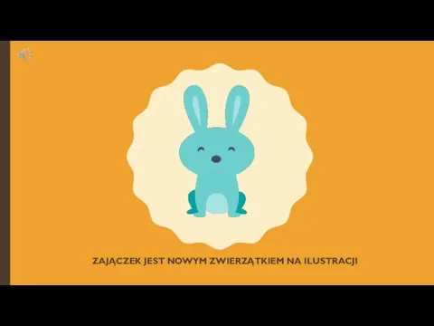 ZAJĄCZEK JEST NOWYM ZWIERZĄTKIEM NA ILUSTRACJI