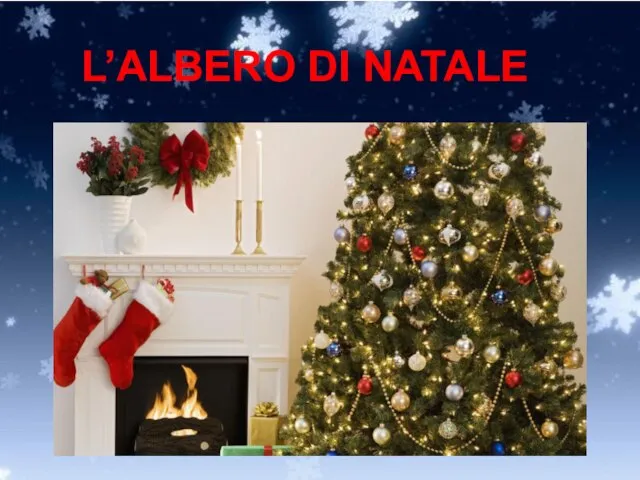 L’ALBERO DI NATALE