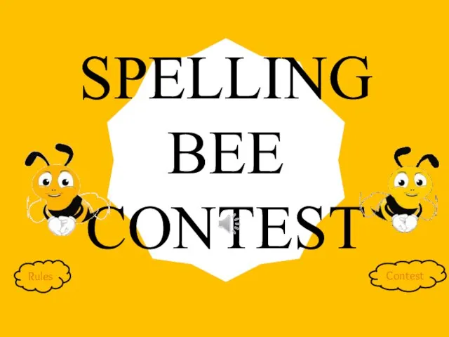 SPELLING BEE CONTEST Rules Contest