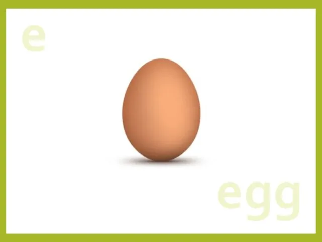 e egg