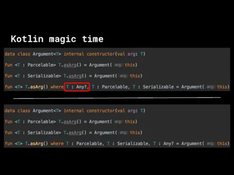 Kotlin magic time