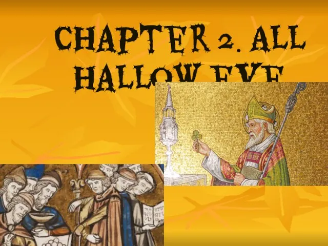 Chapter 2. All hallow eve