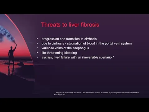 Threats to liver fibrosis progression and transition to cirrhosis due to cirrhosis