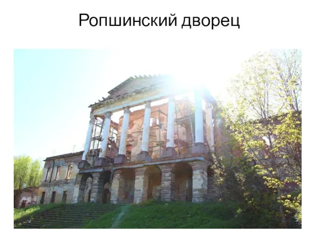 Ропшинский дворец