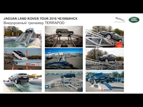 Внедорожный тренажер TERRAPOD JAGUAR LAND ROVER TOUR 2016 ЧЕЛЯБИНСК Name Surname Job function