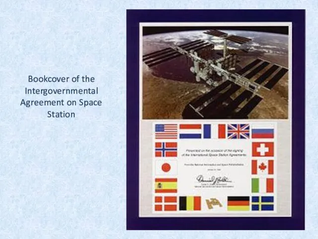 Bookcover of the Intergovernmental Agreement on Space Station
