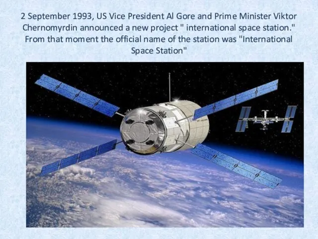 2 September 1993, US Vice President Al Gore and Prime Minister Viktor