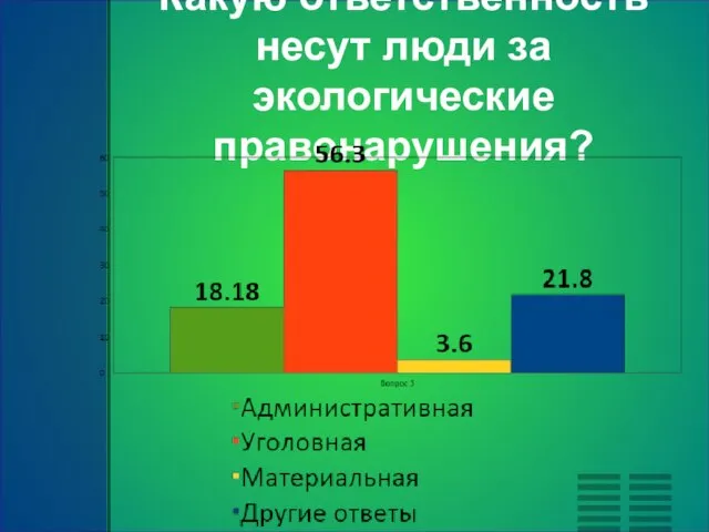 Какую ответственность несут люди за экологические правонарушения?