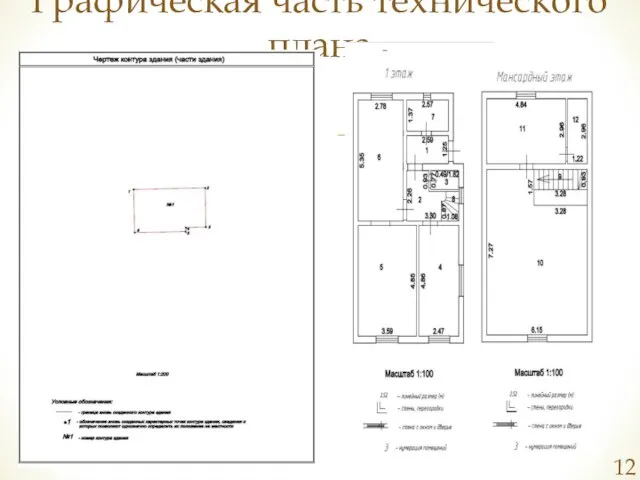 Графическая часть технического плана