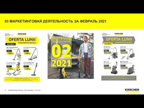 03 МАРКЕТИНГОВАЯ ДЕЯТЕЛЬНОСТЬ ЗА ФЕВРАЛЬ 2021 AK-MD/CIS Region Meeting | PM & Marketing | 10.03.2021