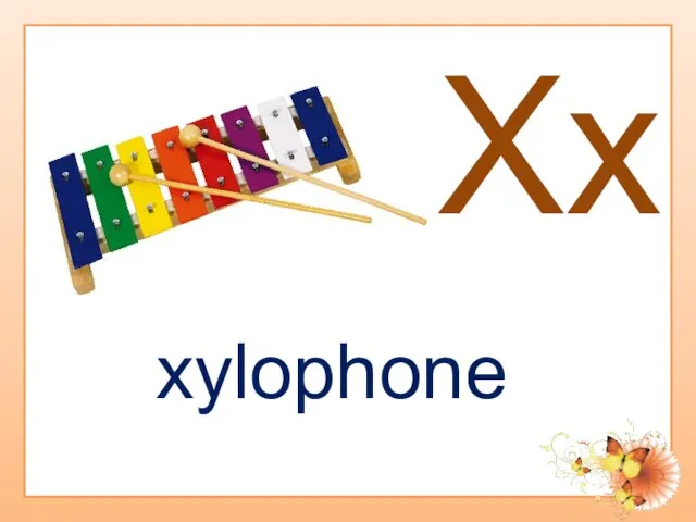 Xx xylophone
