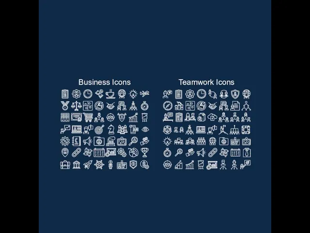 Business Icons Teamwork Icons