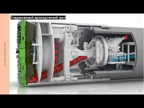 История метрополитена Современный проходческий щит