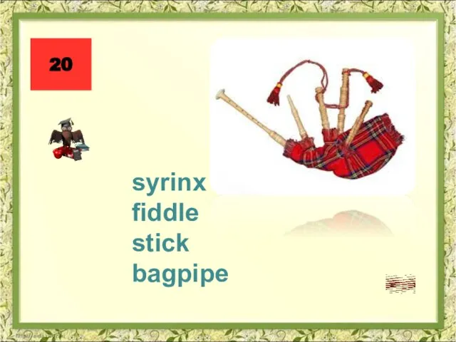 syrinx fiddle stick bagpipe 20