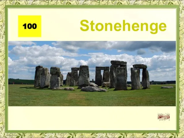 Stonehenge 100