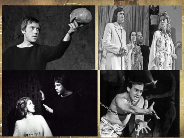 Театральные роли Высоцкого: В театре Высоцким было сыграно более 20 ролей: 1964