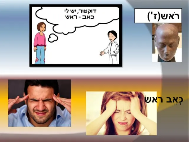 כְּאֵב רֹאשׂ רֹאש(ז')